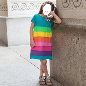 Rare editions rainbow dress size 6X